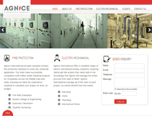 Tablet Screenshot of agnice.com